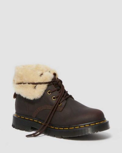 Botas Dr Martens 1460 Dm's Wintergrip Faux Fur Lined Para Mujer DR5687C